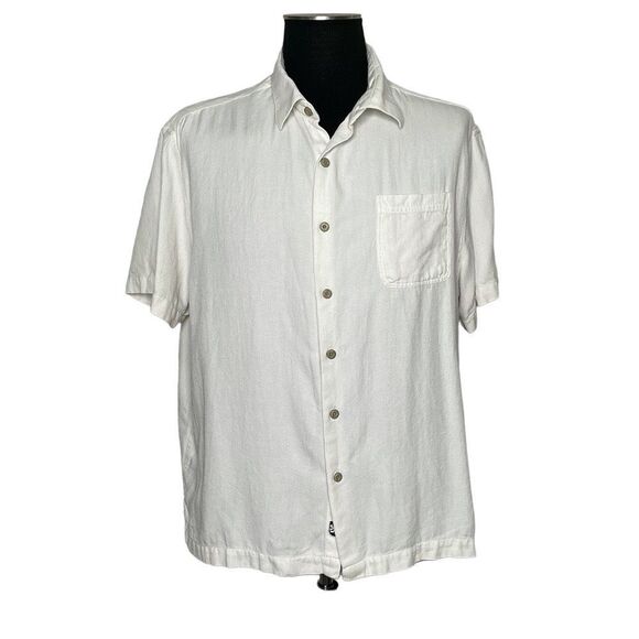 Nay Nast Silk & Cotton Blend Lightweight Button Down - Mens XL - Picture 1 of 8
